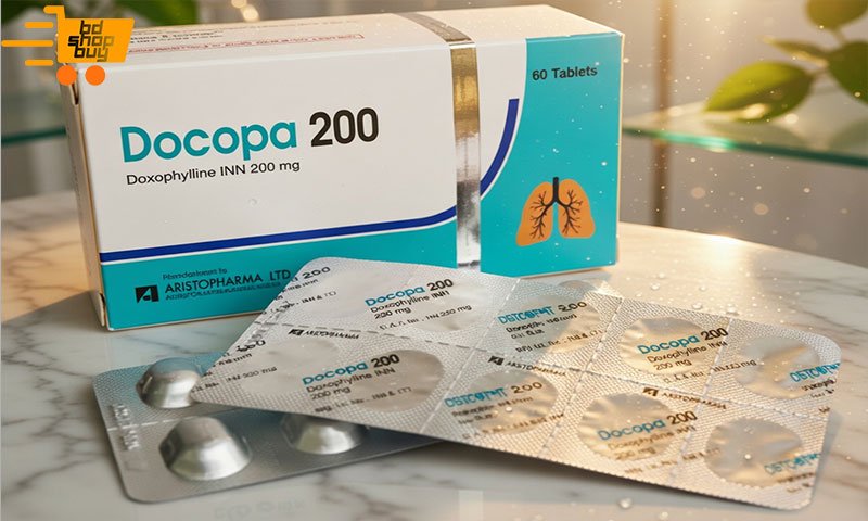Docopa 200 mg এর কাজ কি