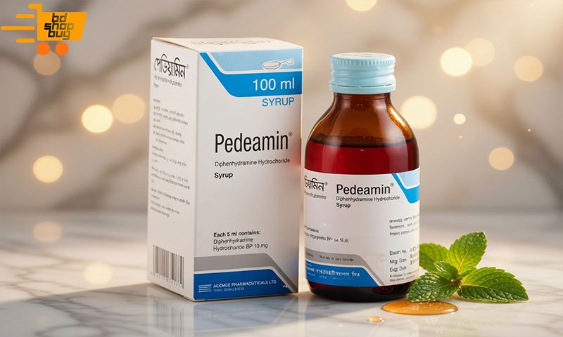 Pedeamin Syrup এর কাজ কি
