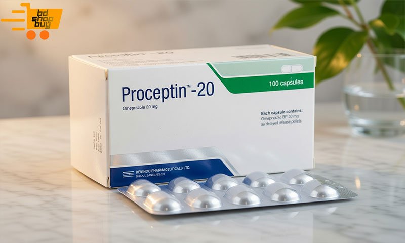 Proceptin 20 এর কাজ কি