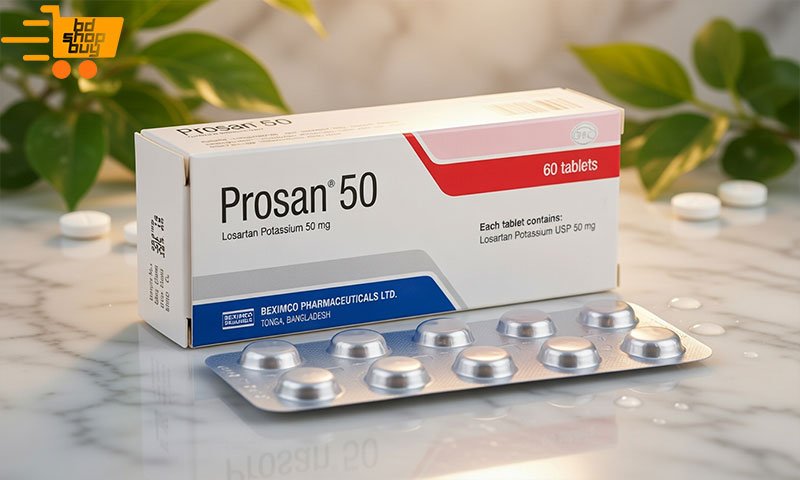 Prosan 50 mg এর কাজ কি