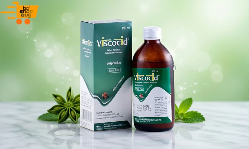 Viscocid Syrup এর কাজ কি