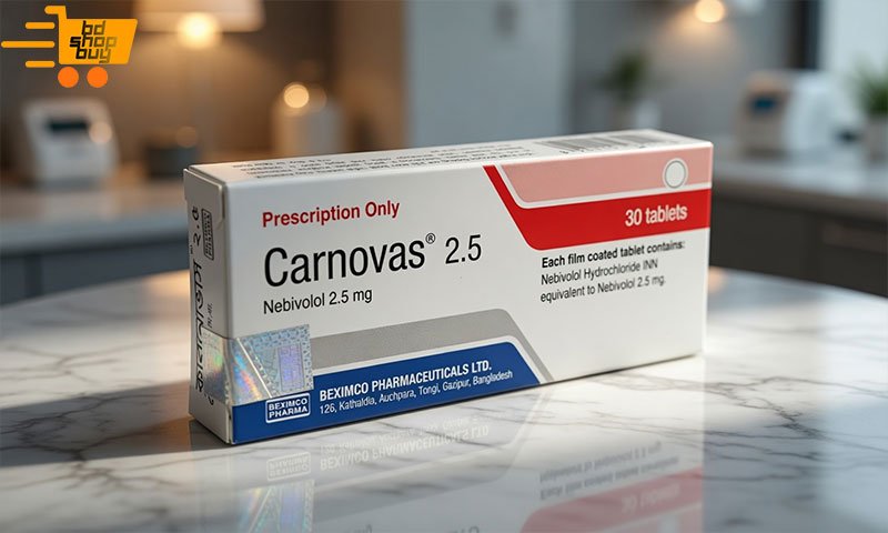 Carnovas 2.5 mg এর কাজ কি